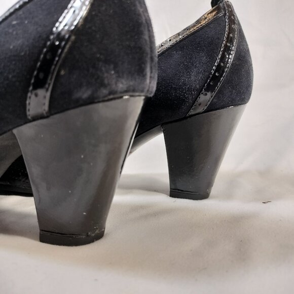 Clarks Artisan Diamond Twinkle Suede Pump - Picture 4 of 8